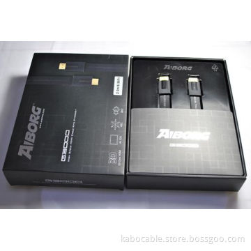 AIBORG G3000 hifi HDMI 3D cable digital hdmi cable with original box